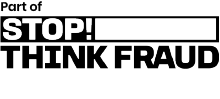 Stop Think Fraud campaign logo
