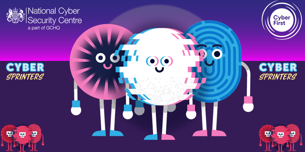 A poster for Cyber Sprinters