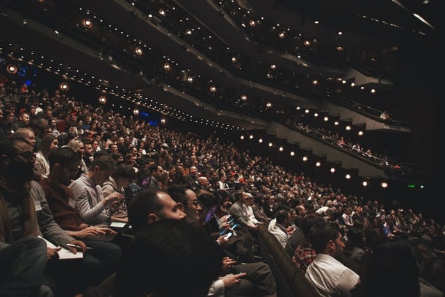 image of audience at conference