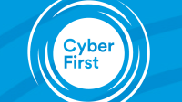 A logo for the NCSC's CyberFirst.