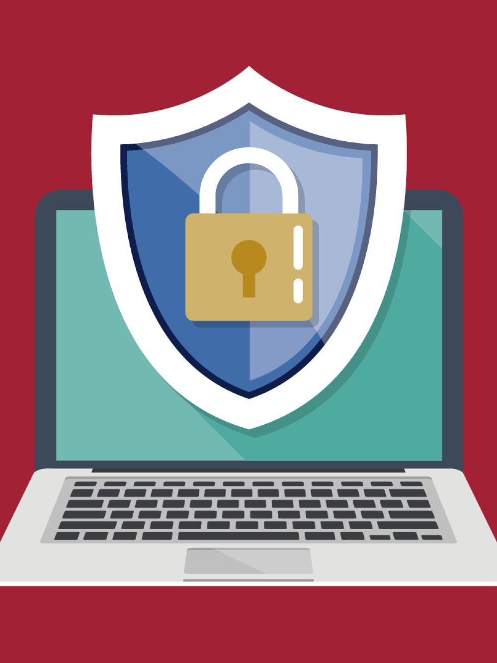 Image of an antivirus alert on a desktop computer