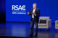 NCSC CEO Richard Horne delivering keynote speech at RSAC 2026 conference