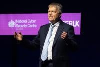 NCSC CEO Richard Horne delivering a speech at CYBERUK 2026