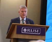 NCSC CEO Richard Horne speaking at RUSI Annual Security Conference 2026