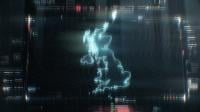 Digital map of United Kingdom on Futuristic Background. Global Communication and Global Business Concept