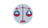 Image showing scales with AI on one side and papers on the other