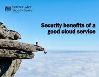 Cover for the whitepaper of Security benefits of a good cloud service